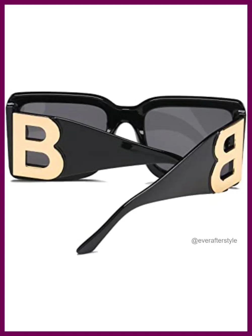 Large Square Sunglasses for Women UV400 Protection Oversized Frame